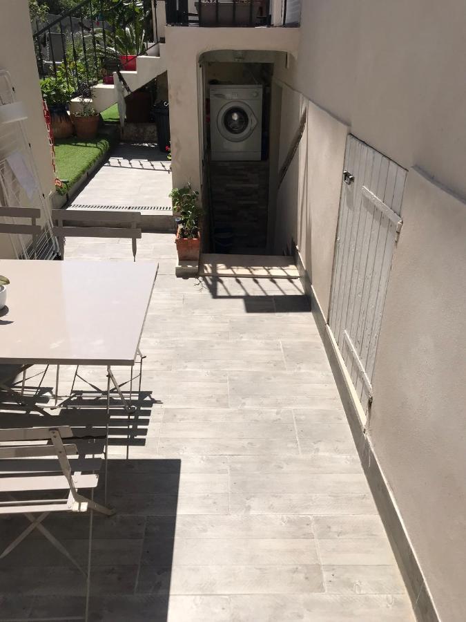 Jolie Appartement Nice Proche Mer Et Aeroport Une Chambre Plus Salon Avec Cuisine エクステリア 写真